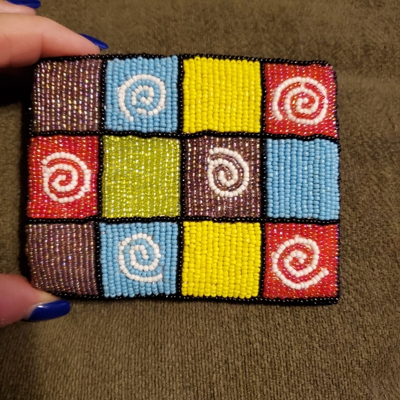 Barse Handbags - Barse Beaded Coin Purse